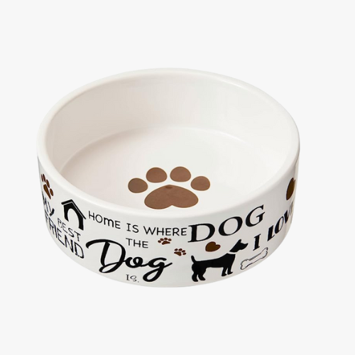 Heavy Ceramic High Gloss Dog Bowl Cat Bowl